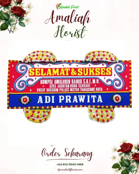 Papan Bunga Ucapan Selamat Jojogan